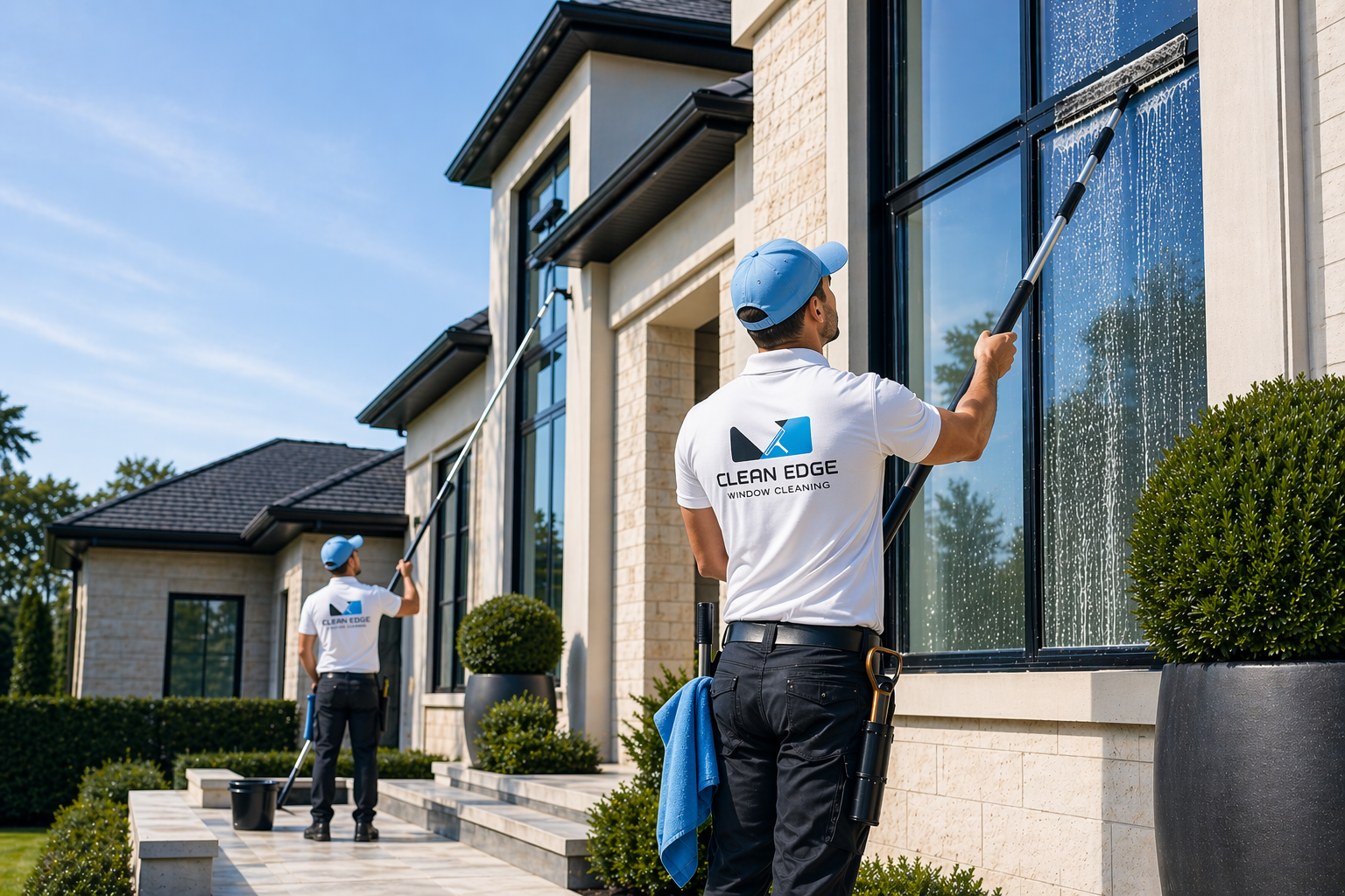 Professional window cleaning